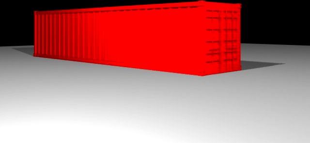 Container 40 3D Model