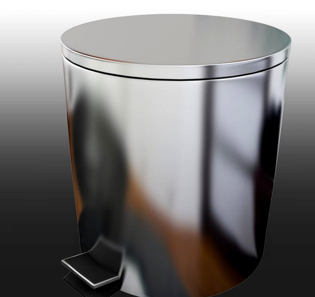 Bathroom dumpster 3D Model