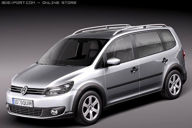 Volkswagen Cross Touran 3D Model