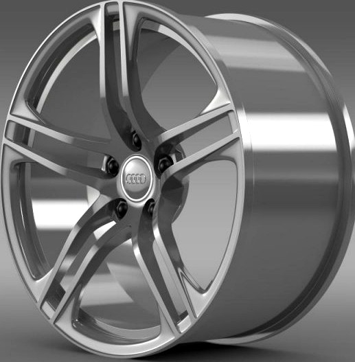 Audi R8 GT rim 3D Model