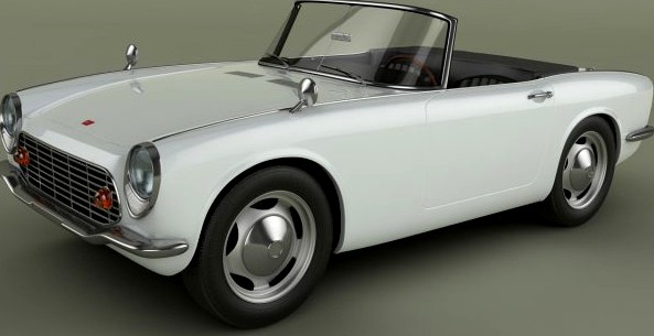 Honda S600 3D Model