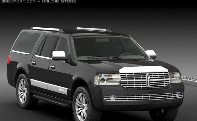 Lincoln Navigator 2007 3D Model