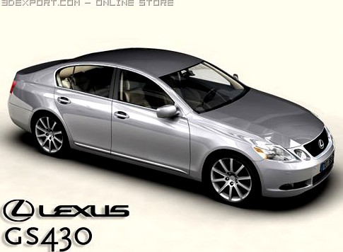 Lexus GS300/430 3D Model