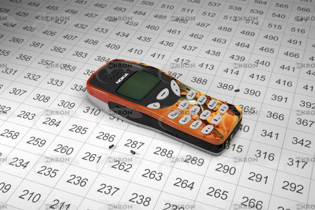 Nokia 3210 3D Model