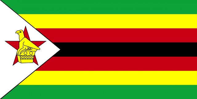 Zimbabve flag 3D Model