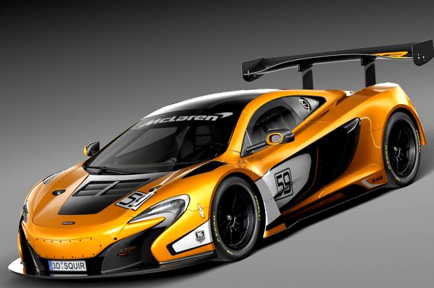 Mclaren 650S GT3 2015 3D Model