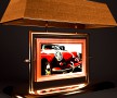 Golden Table Lamp with Rotating Picture Frame SALE 3D Model