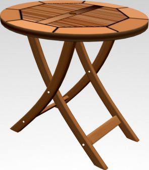 Sun Table 3D Model