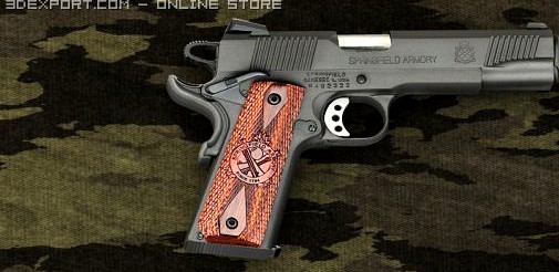 Springfield 1911 A1 3D Model