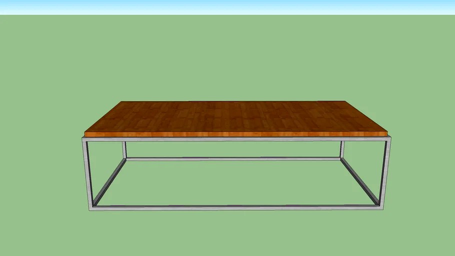 MESA CENTRO BOX RETANGULAR