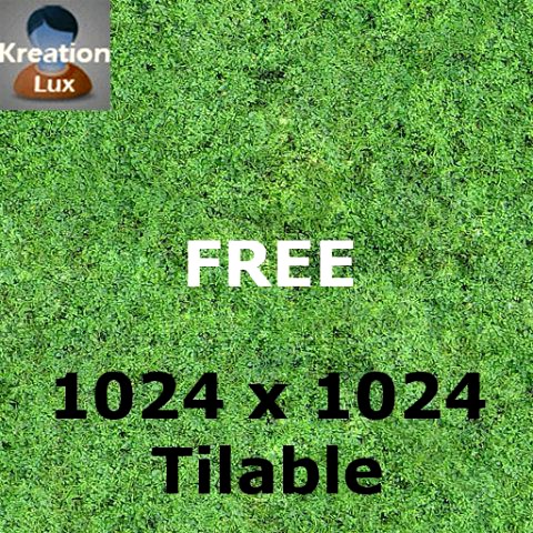 Download free FREE Tileable Grass Ground 3D Model