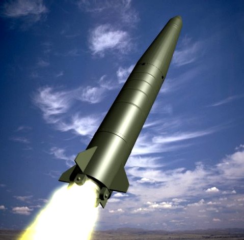 Russian SS26 SRBM Missile 3D Model