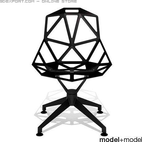Magis ChairOne4Star 3D Model