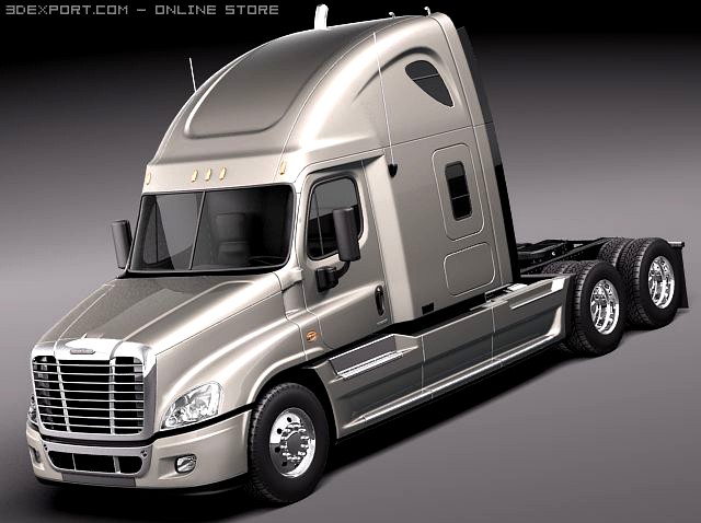 Freightliner Cascadia 2011 3D Model
