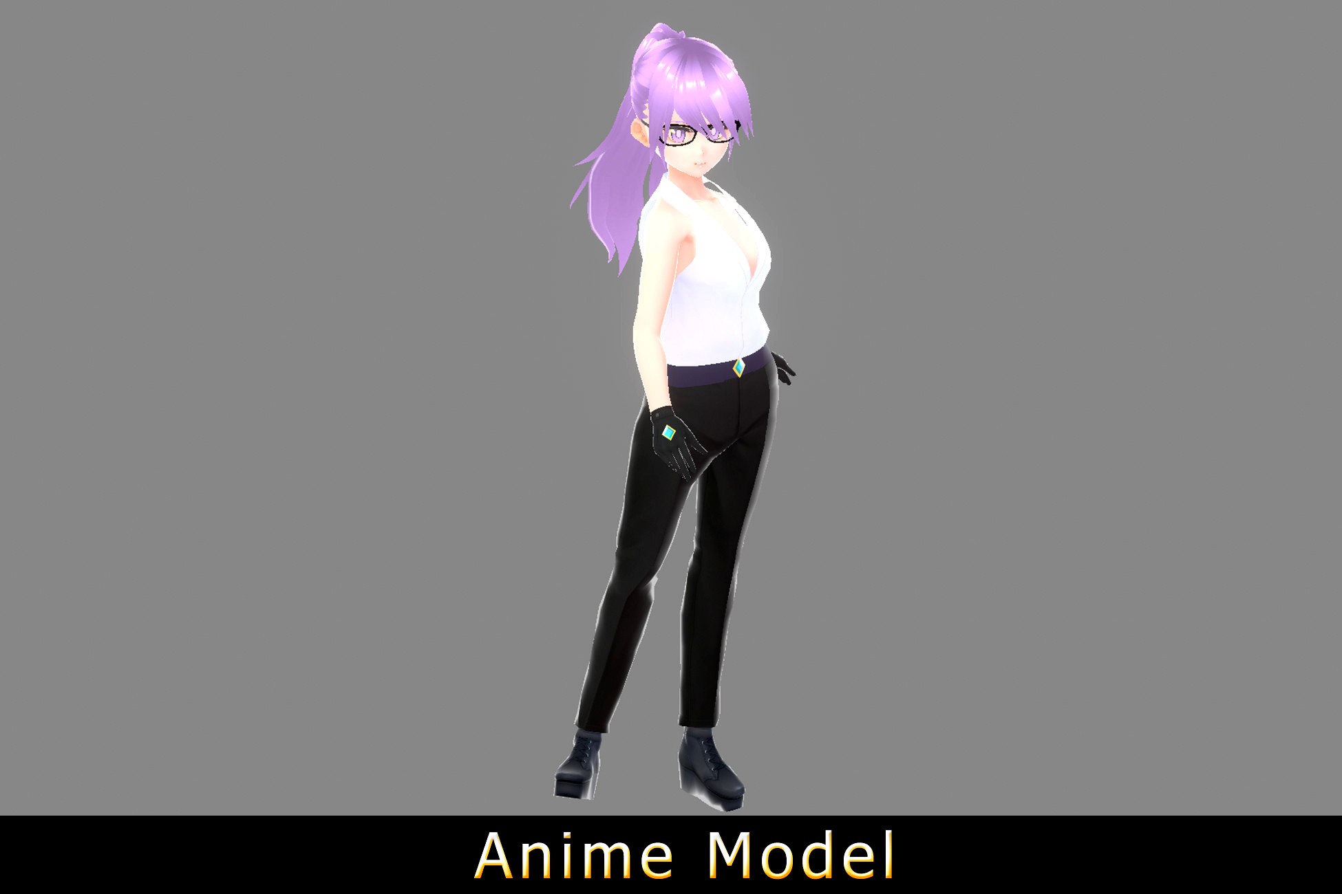 【Original】Anime Character : Aisha (Sage Costume V2 / Contain VRM)