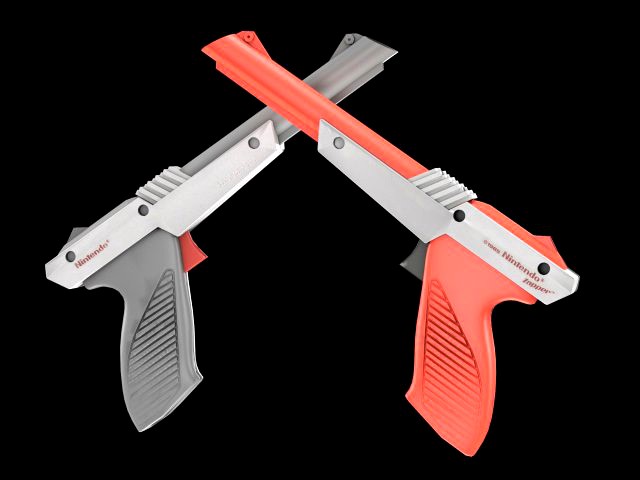 NES Zapper lowpoly