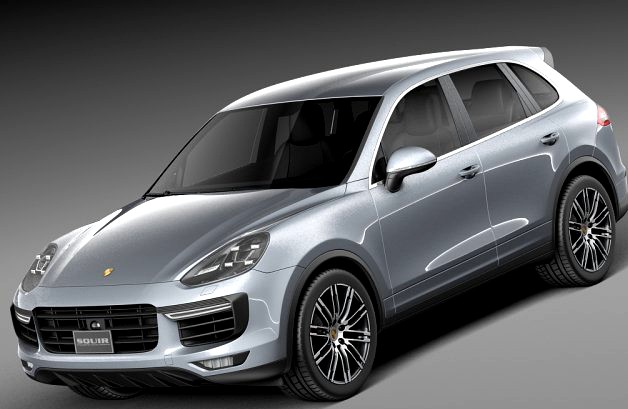 Porsche Cayenne Turbo 2015 3D Model