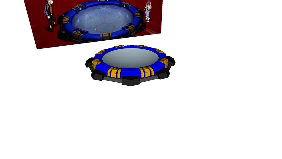 BeyStadium Beyblade Burst 3d model