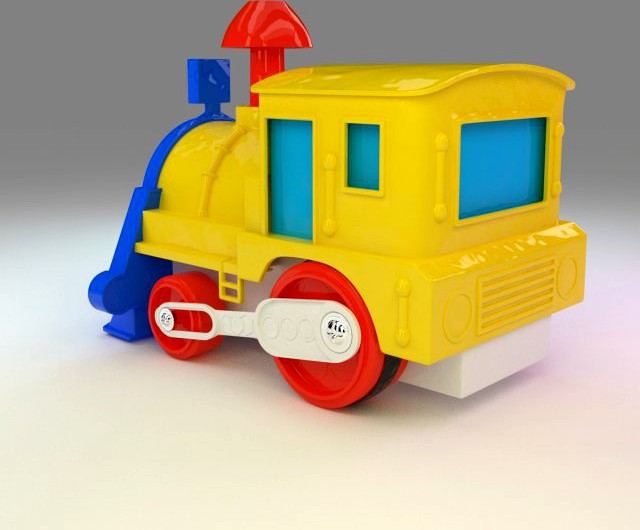 Toy Train Oyuncak Tren 3D Model