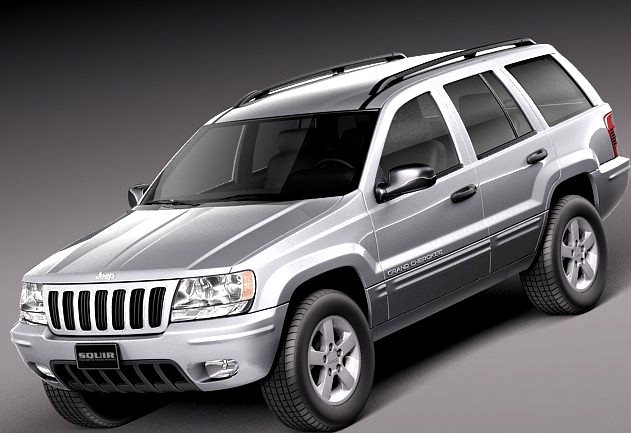 Jeep Grand Cherokee 1999 to 2005 3D Model