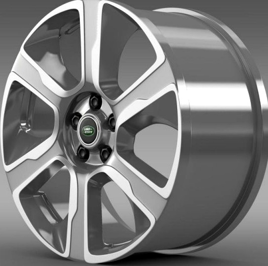 RangeRover Hybrid rim 3D Model