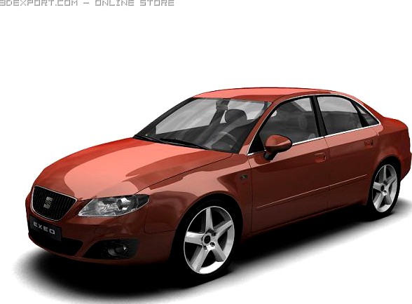 2010 Seat Exeo 3D Model