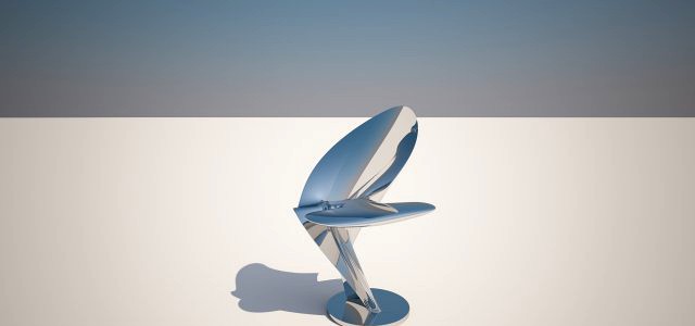 Chair Organic 3D Model