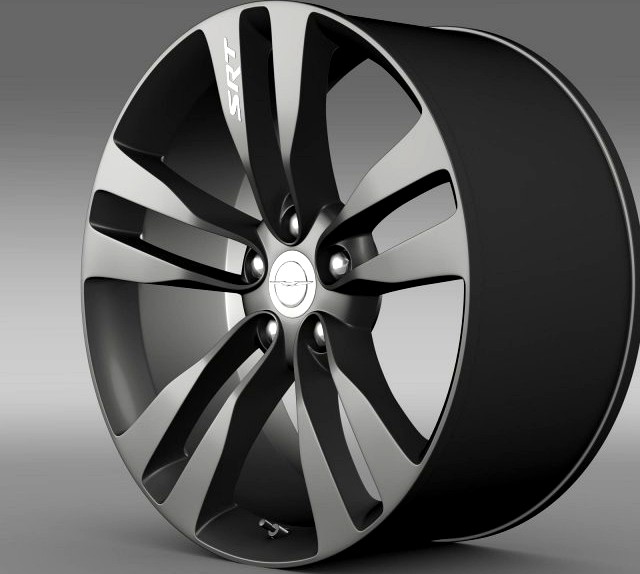 Chrysler 300 SRT8 Satin Vapor  rim 3D Model