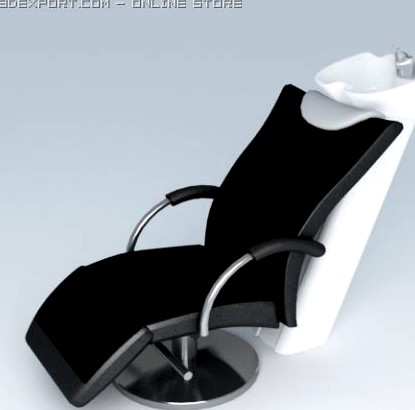 washing chair 3D Model