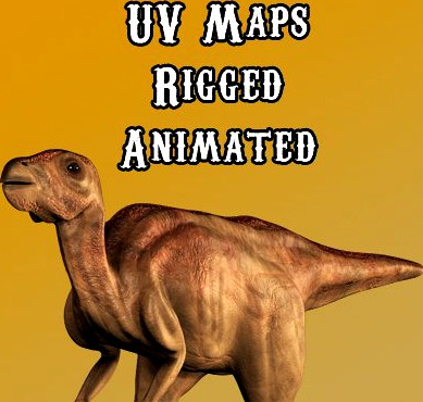 Hadrosaurus Model 3D 3D Model