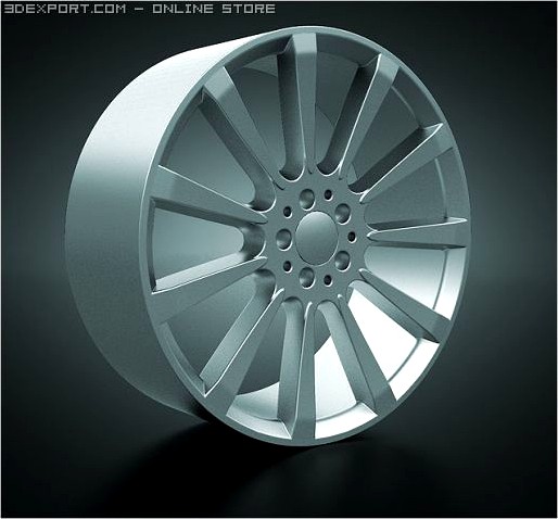 Maybach s57 DISK 3D Model