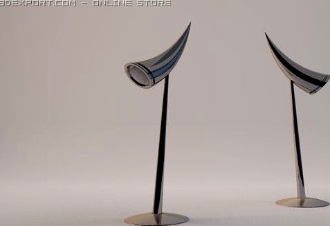 Download free Ara lamp by Philippe Starck 3D Model
