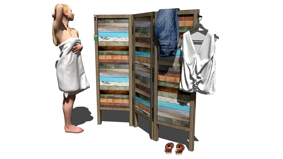 Biombo Balines 'Balinese Screen' R&Ch