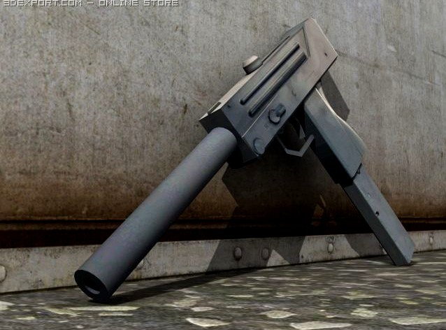 Mac10 3D Model