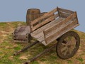 Download free Medieval cart 3D Model