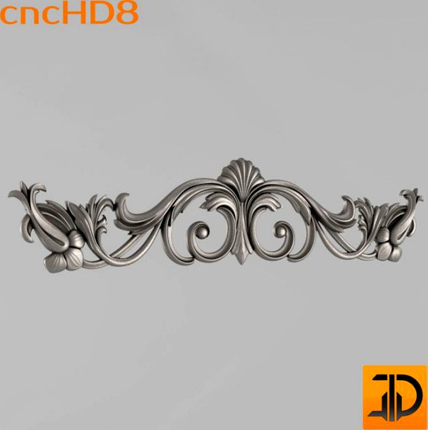 Horizontal decor 3D Model