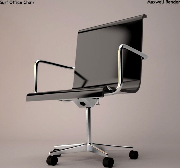 Surf Office Chair 3D Model