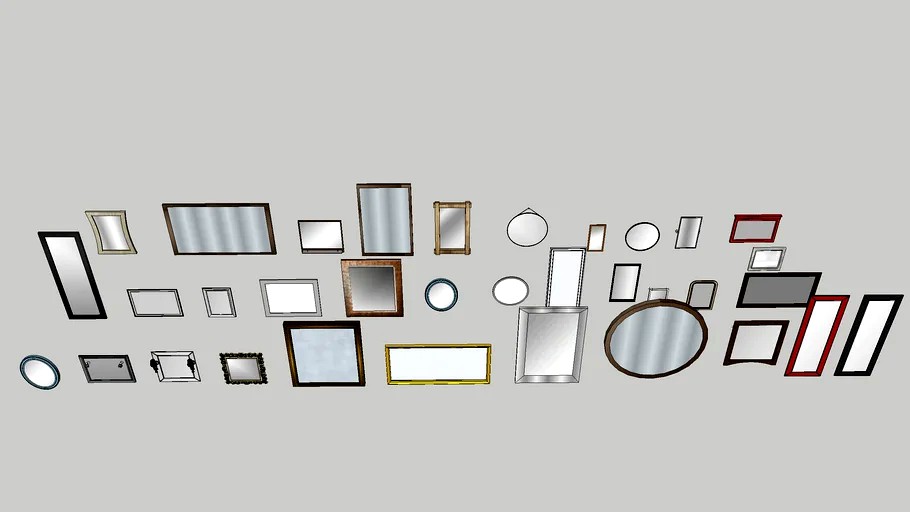 зеркало mirror el espejo 镜子