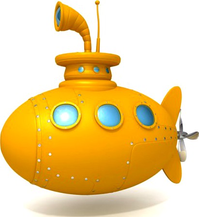 Submarine 3D Model