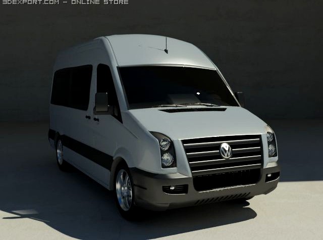 Volkswagen Crafter 3D Model