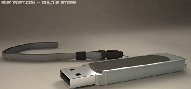 Usb flash 3D Model