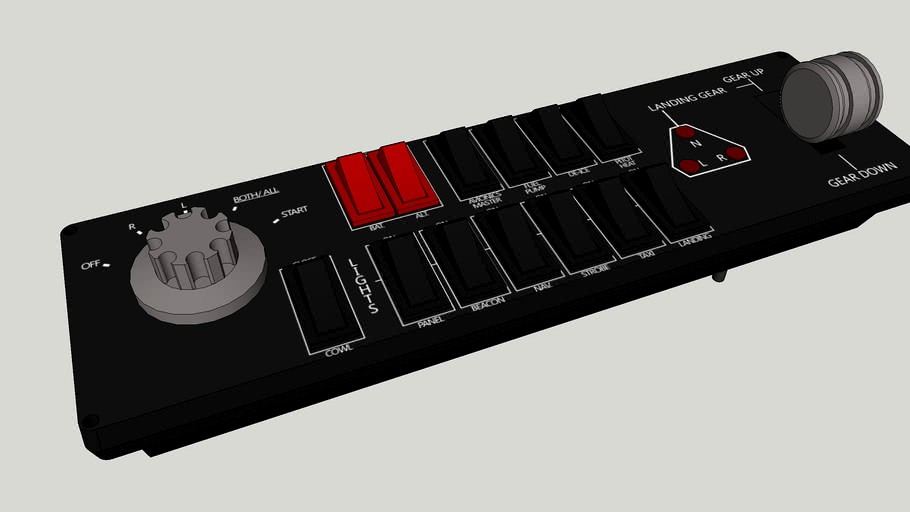 Saitek / Logitech Flight Switch Panel