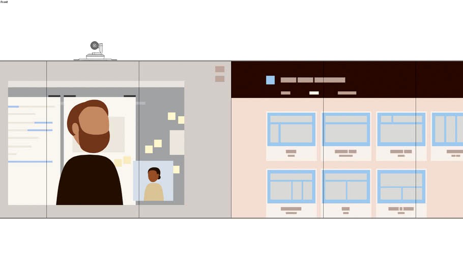 Portrait display Configuration-display-VC