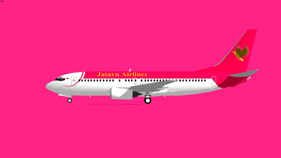 Jatayu Airlines Boeing 737-400 1