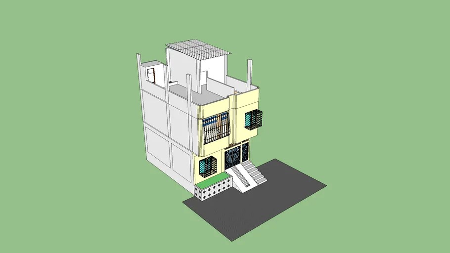 Complete House (30' x 24') Ground Floor,1st Floor & 2nd floor