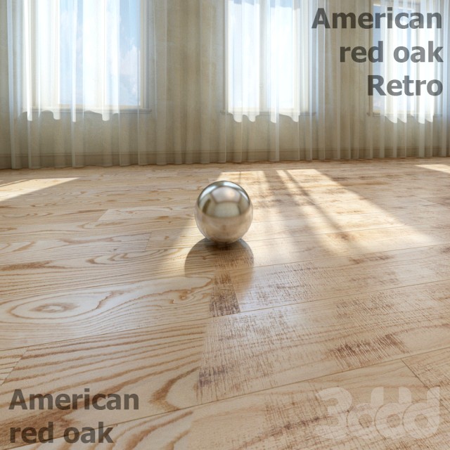 American_red_oak_American_red_oak_Retro