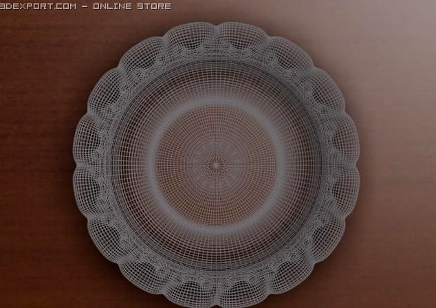 Plate 3D Model