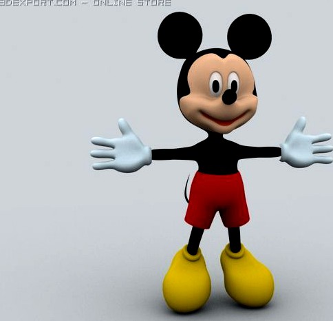 Mickey 3D Model