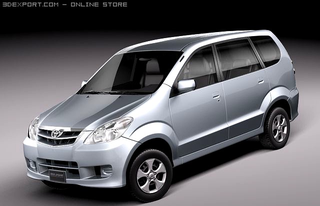 Toyota Avanza 3D Model