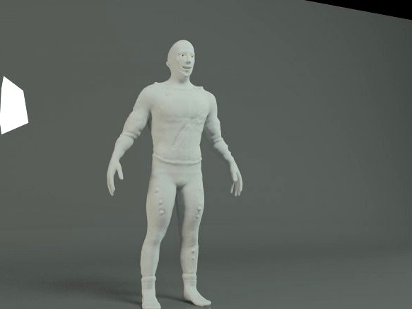 Zombie man 3D Model